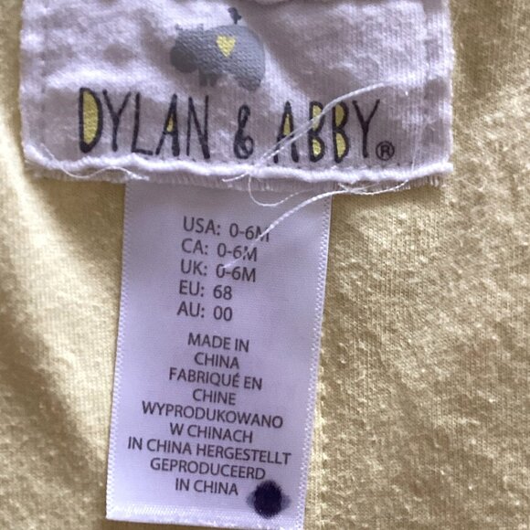 Dylan & Abby Baby Sleeping Sleep Sack 0-6 Months 2.4 TOG Girl Boy - Picture 7 of 8